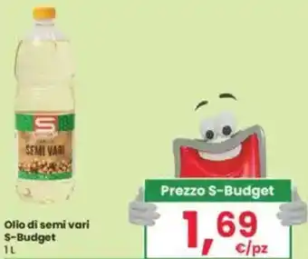 Eurospar Olio di semi vari S-BUDGET offerta