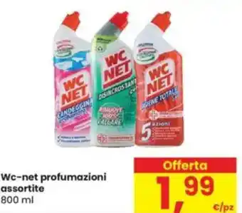 Eurospar WC-NET profumazioni assortite offerta