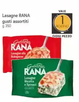 Galassia Lasagne RANA offerta