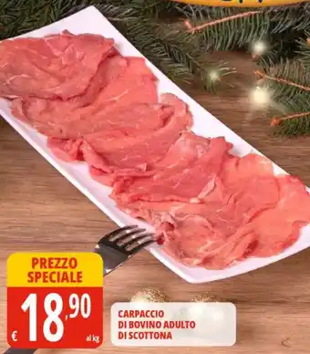 Tigros Carpaccio di bovino adulto di scottona offerta