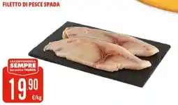 Tigros Filetto di pesce spada offerta