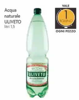 Galassia Acqua naturale ULIVETO offerta