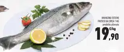 Conad Superstore Branzino estero fresco offerta