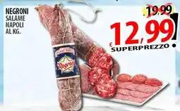 Il Genio Supermercato Negroni salame napoli offerta