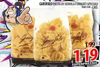 Il Genio Supermercato Garofalo pasta di semola formati speciali offerta