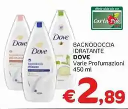 Crai Bagnodoccia idratante DOVE Varie Profumazioni offerta