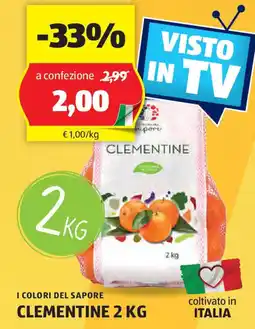 ALDI I colori del sapore clementine offerta