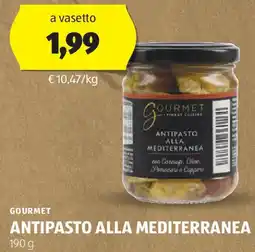 ALDI Gourmet antipasto alla mediterranea filetto di orata all'arancia offerta