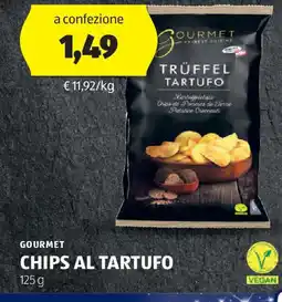 ALDI Gourmet chips al tartufo offerta