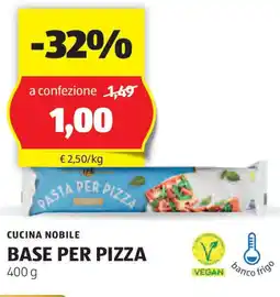 ALDI Cucina nobile base per pizza offerta