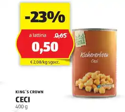 ALDI King's crown ceci offerta