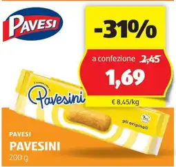 ALDI Pavesi pavesini offerta