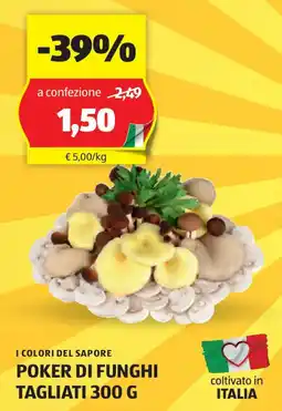 ALDI I colori del sapore poker di funghi tagliati offerta