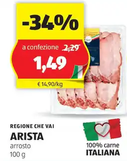 ALDI Regione che vai arista offerta