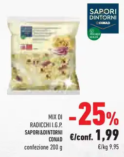 Conad Superstore Mix di radicchi i.g.p. SAPORI&DINTORNI CONAD offerta