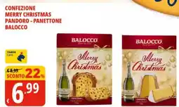 Tigros Confezione merry christmas pandoro - panettone balocco offerta