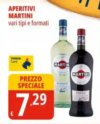 Tigros Aperitivi martini vari tipi e formati offerta