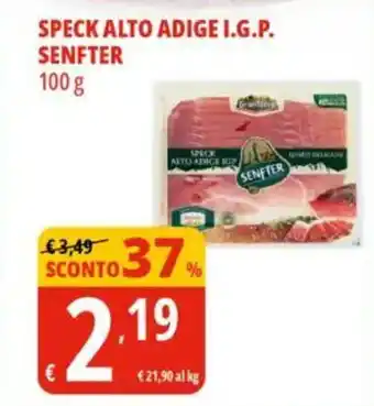 Tigros Speck alto adige i.g.p. senfter offerta