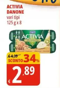 Tigros Activia danone vari tipi offerta