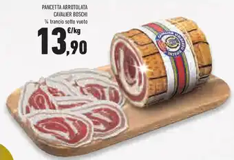 Conad Superstore Pancetta arrotolata cavalier boschi offerta