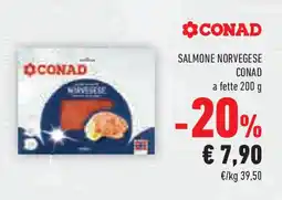 Conad Superstore Salmone norvegese CONAD offerta