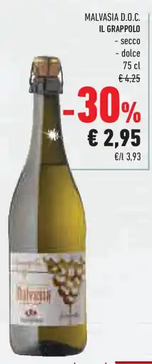 Conad Superstore Malvasia d.o.c. il grappolo offerta