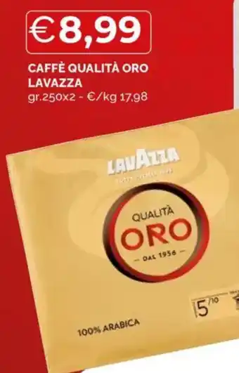 Mercatò Caffè qualità oro LAVAZZA offerta