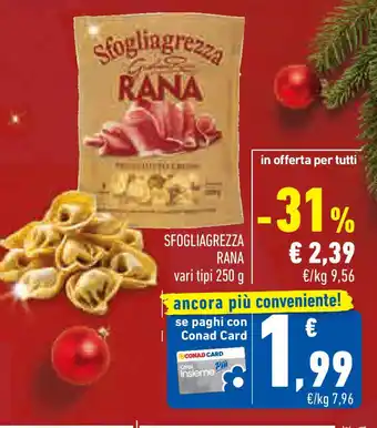 Conad Superstore Sfogliagrezza RANA offerta