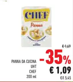 Conad Superstore Panna da cucina uht CHEF offerta