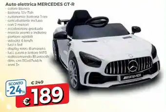 Mercedes Auto Elettrica GT-R