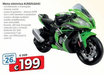 DPiù Kawasaki Moto Elettrica offerta