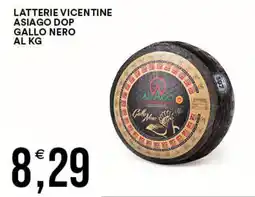 Vantaggio Cash&Carry Latterie vicentine asiago dop gallo nero offerta