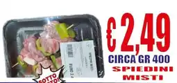 Supermercato Papale Spiedini misti offerta