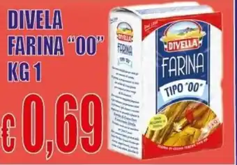 Supermercato Papale Divela farina "00" offerta