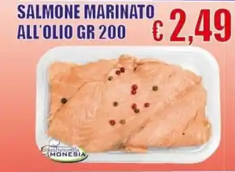 Supermercato Papale Salmone marinato all'olio offerta