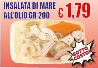 Supermercato Papale Insalata di mare all'olio offerta