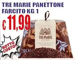 Supermercato Papale Tre marie panettone farcito offerta