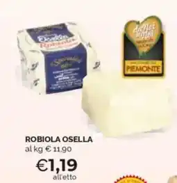 Mercatò Robiola osella all'etto offerta