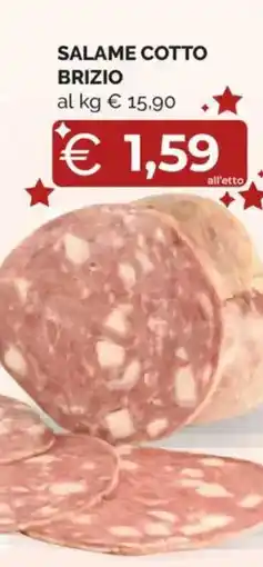 Mercatò SALAME COTTO BRIZIO offerta