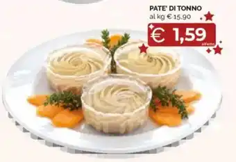 Mercatò Pate' di tonno offerta