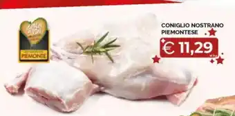 Mercatò Coniglio nostrano piemontese offerta