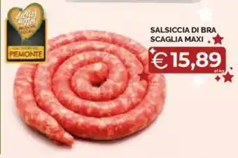 Mercatò Salsiccia di bra scaglia maxi offerta