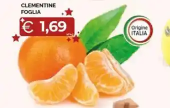 Mercatò Clementine foglia offerta