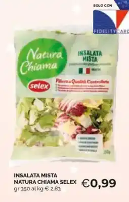 Mercatò Insalata mista natura chiama selex offerta