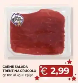 Mercatò Carne salada trentina crucolo offerta