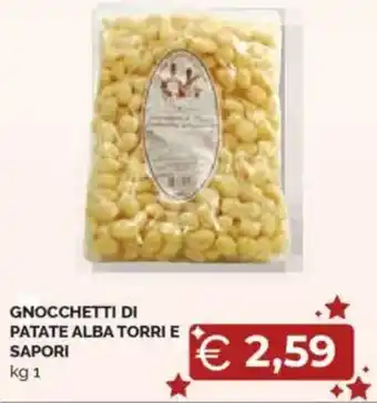 Mercatò Gnocchetti di patate alba torri e sapori offerta