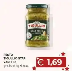 Mercatò Pesto tigullio star vari tipi offerta