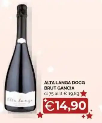 Mercatò Alta langa docg brut gancia offerta