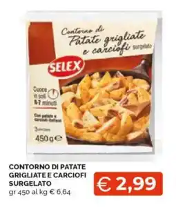 Mercatò Contorno di patate grigliate e carciofi surgelato offerta