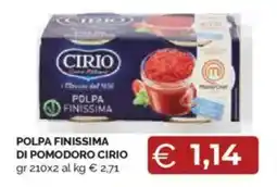 Mercatò Polpa finissima di pomodoro CIRIO offerta